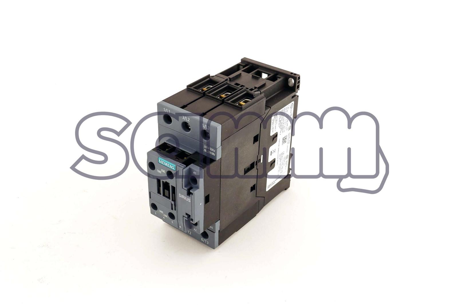 CONTACTOR S2 50A 220VAC SCREW 1NO/1NC