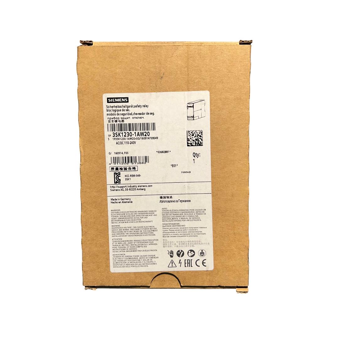 SAFETY RELAY PWR SUP, 230VAC, SCREW