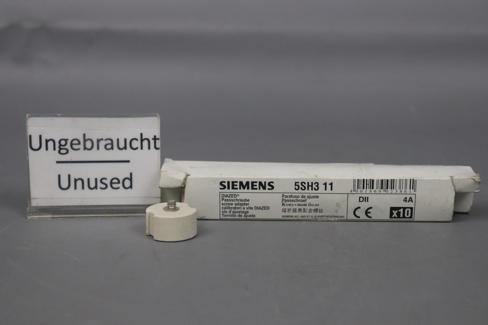 ADAPTER SCREW FOR DIAZED FUSE BASE, 4A