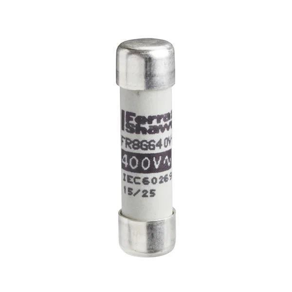 NFC cartridge fuses, TeSys GS, cylindrical 10mm x 38mm, fuse type gG, 500VAC, 10A, without striker