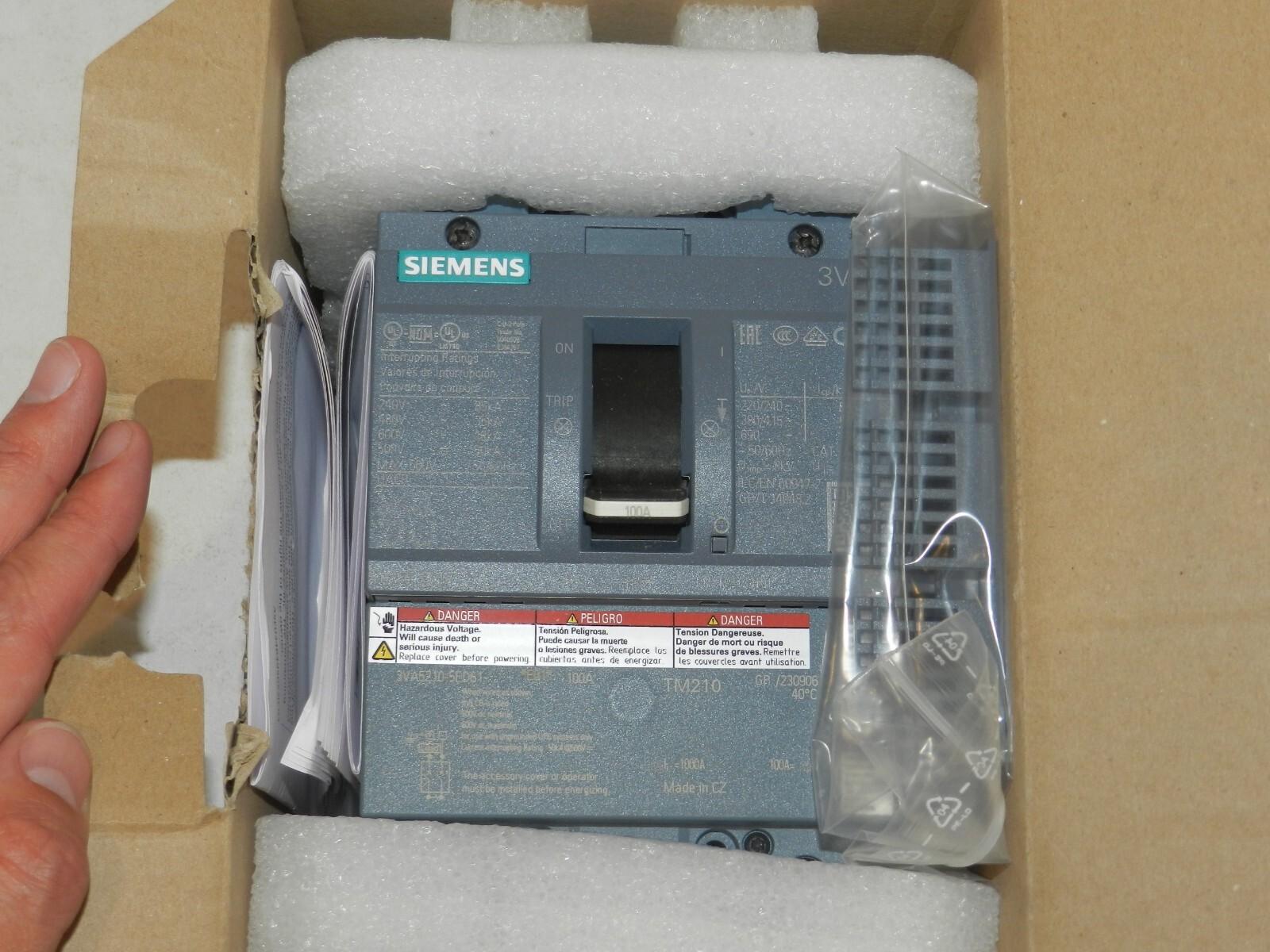 BRKR 3VA52 2(3)P 100A 35KA FTFM