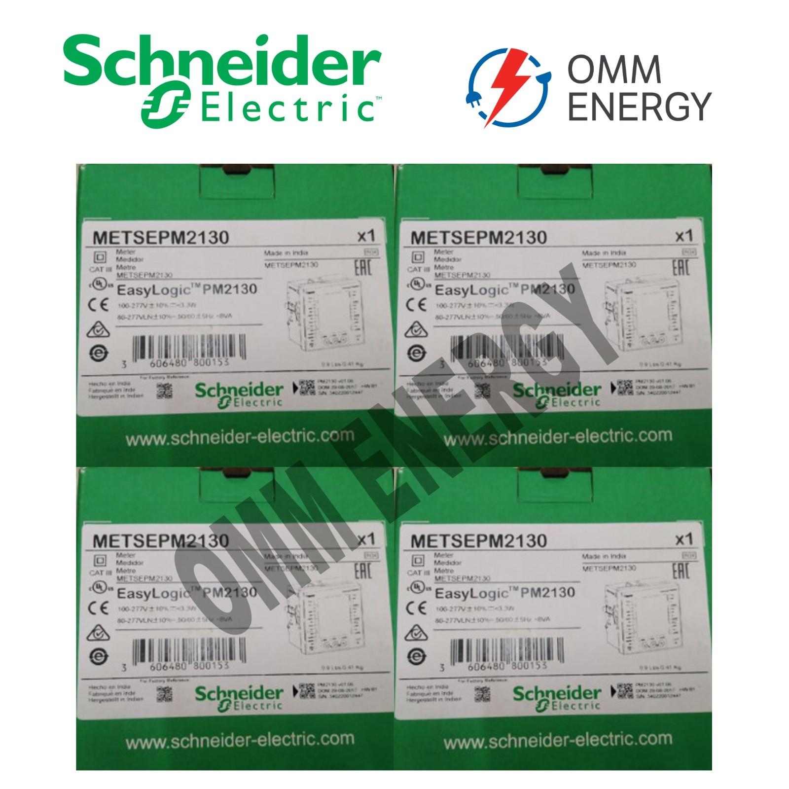 EasyLogic PM2130, Power & Energy meter, up to the 31st harmonic, LED display, RS485, class 0.5S