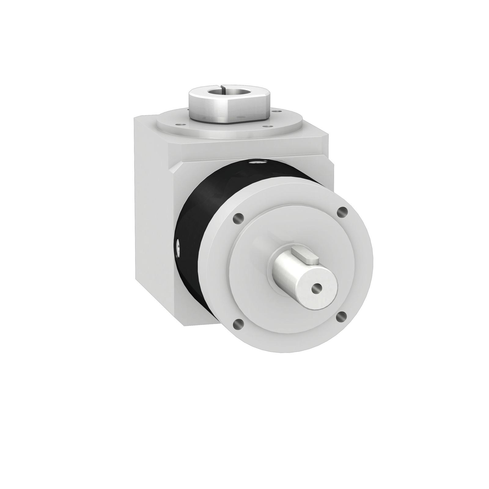 angular gearbox straight teeth GBY, Lexium, 120mm, reduction 8:1, 11arc.min, 120N.m
