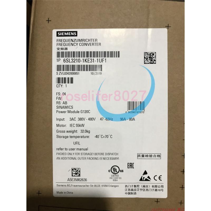 SINAMICS G120C PN 55.0KW UNFIL