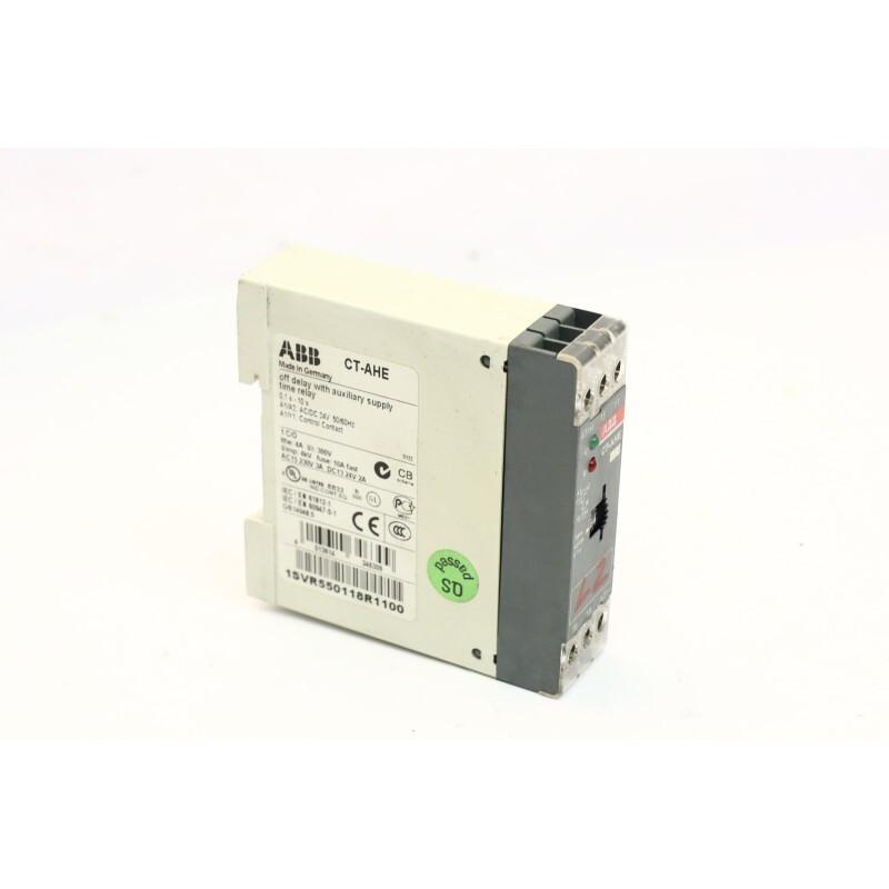 CT-AHE Time relay, OFF-delay 1c/o, 0.1-10s, 24VAC/DC
