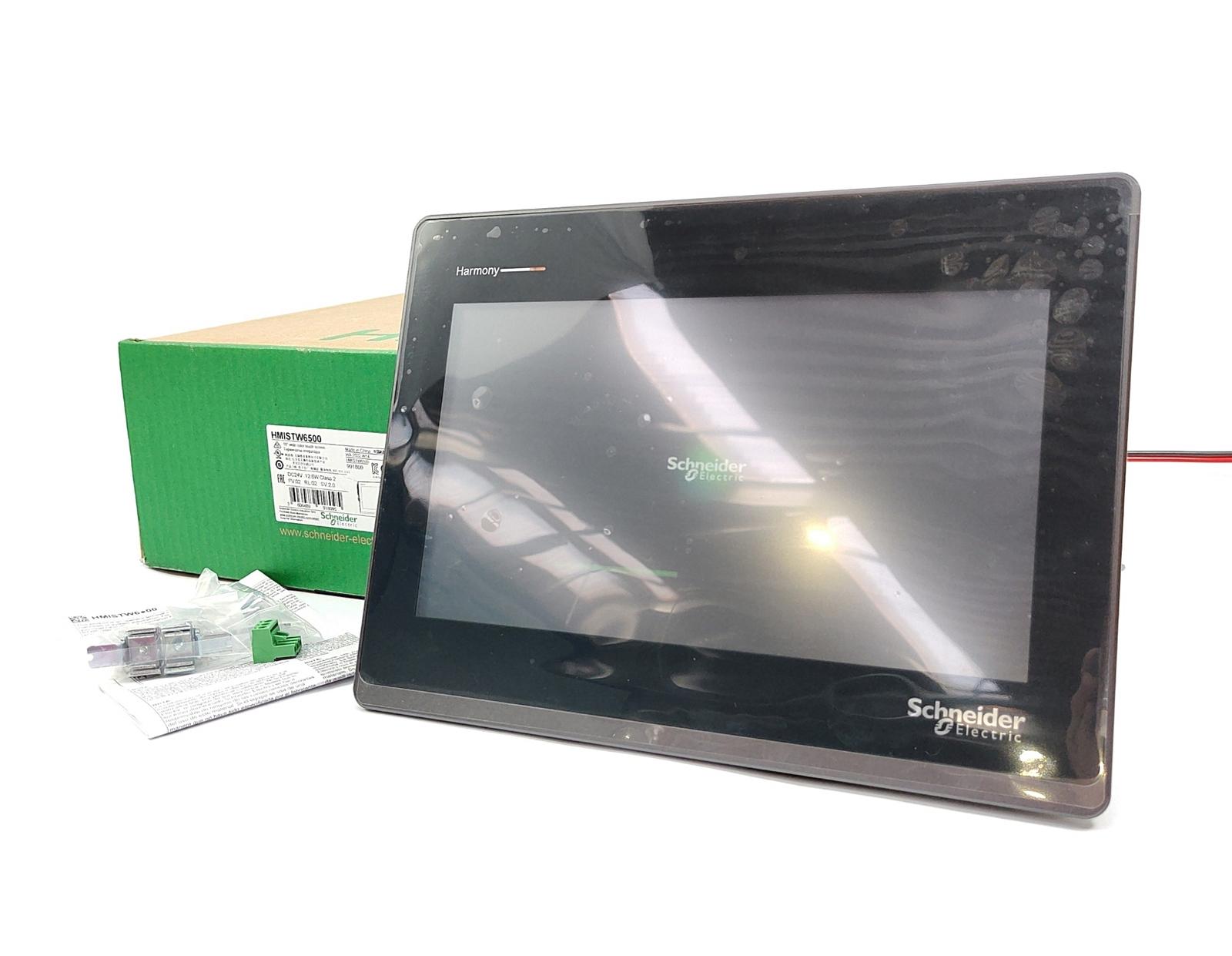 touch panel screen, Harmony ST6 , 10inch wide display, 2Ethernet, USB host and device, 24V DC