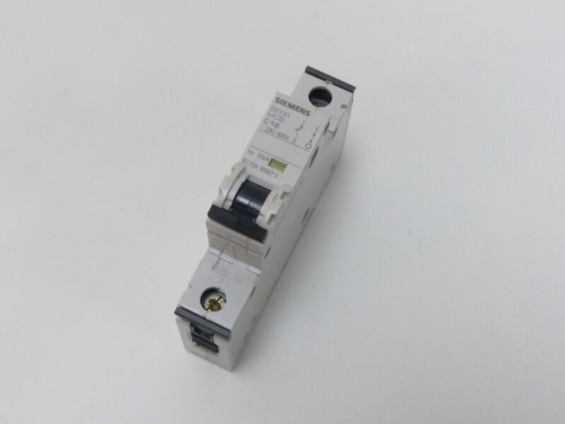 SUP PTOR 5SY8 1P 240V 16A 7.5K C-TRIP