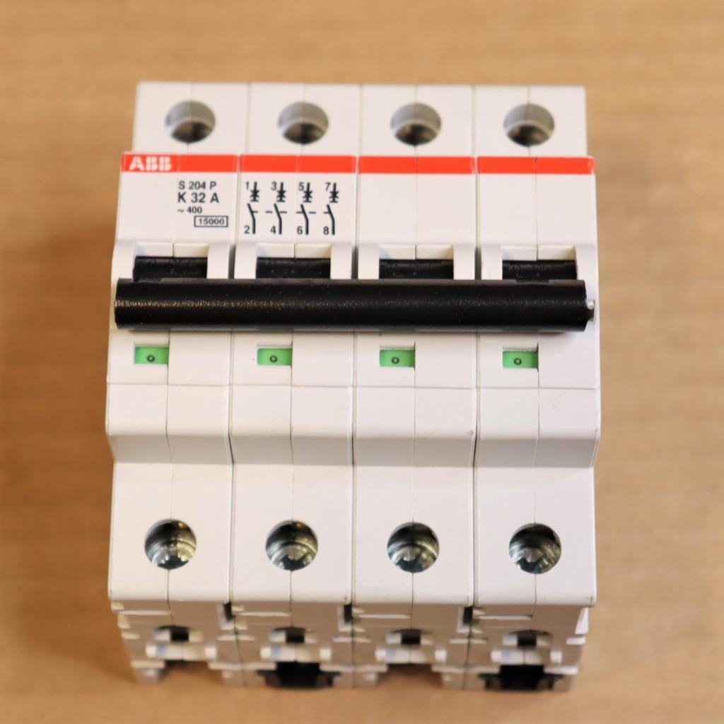 S204P-K32 Miniature Circuit Breaker - 4P - K - 32 A