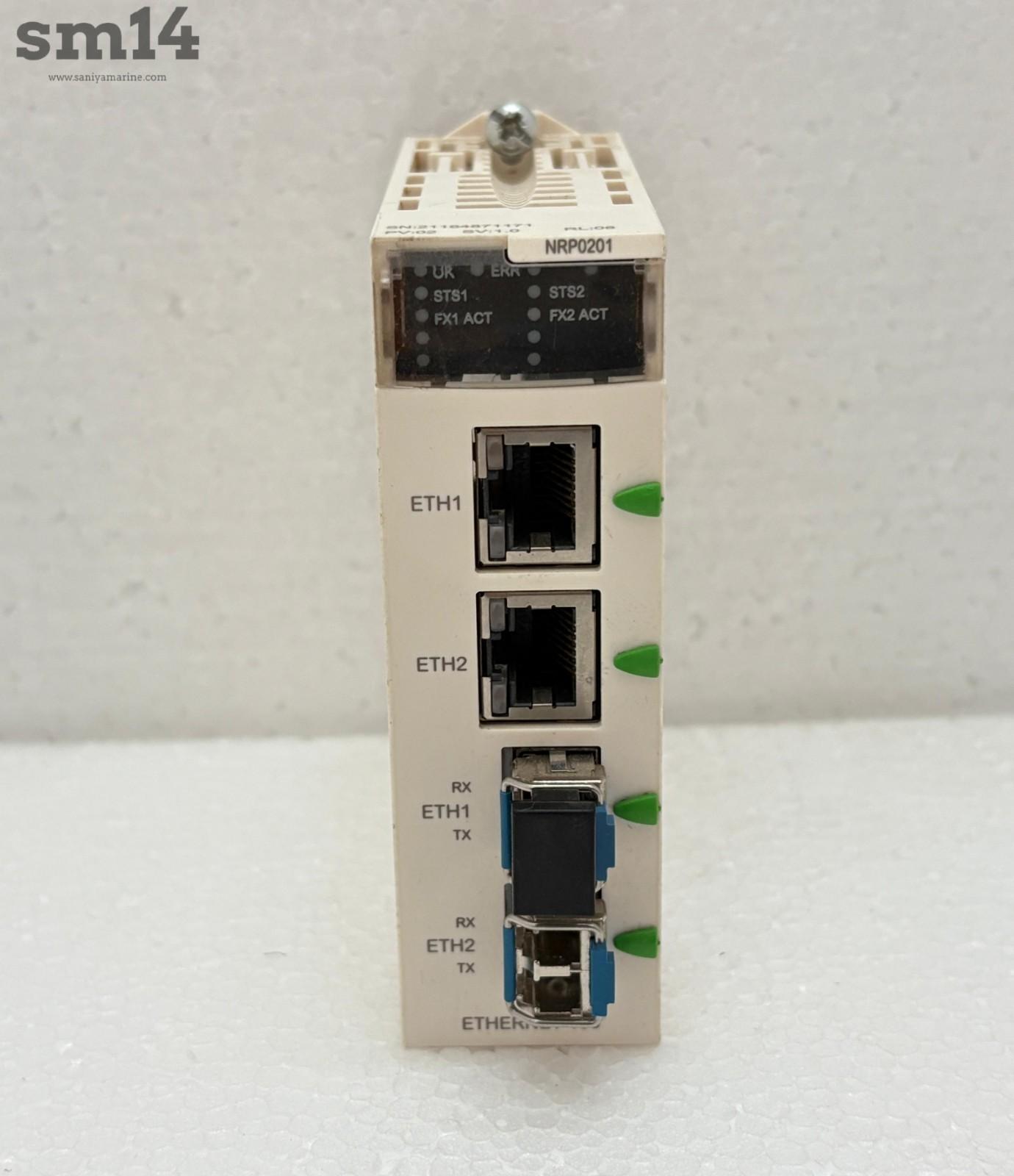 fiber converter module, Modicon X80, single mode