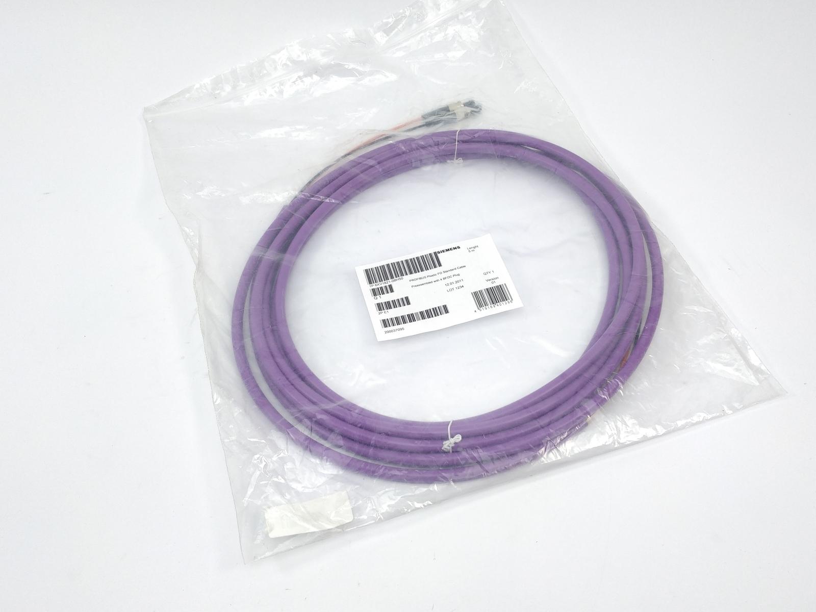 CABLE F/O PLASTIC W4/BFOC 5M