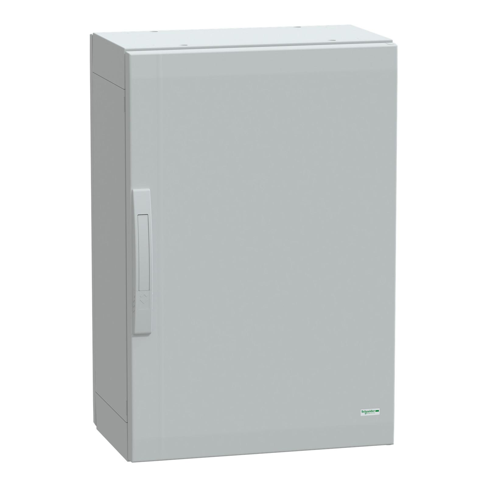 Floor standing polyester enclosure, Thalassa PLA, plain door, completely sealed, 750x500x320mm, IP65, IK10