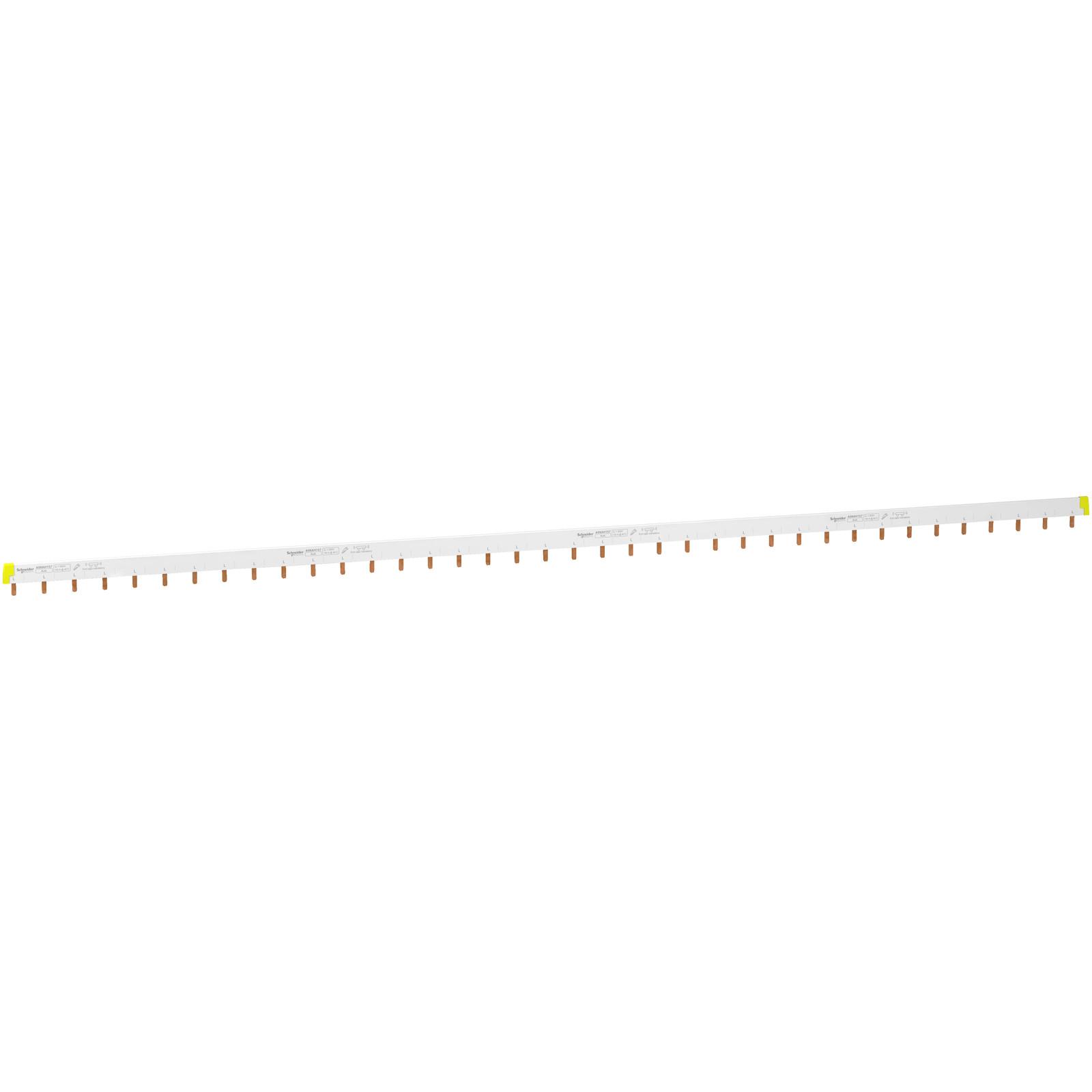 Acti9 - comb busbar - 1L with Aux - 18 mm pitch - 57 modules - 100A