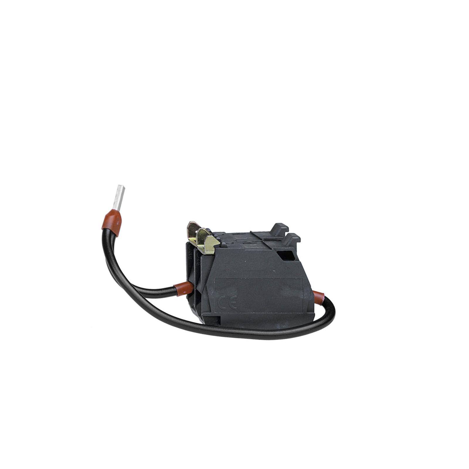 Block for test light function with integral LED, Harmony XB4, double, 48...230V AC