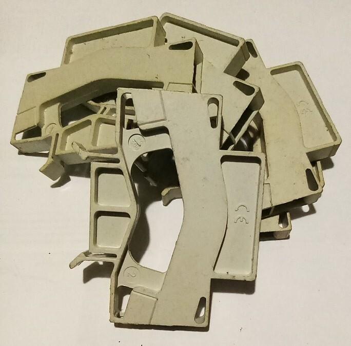 Spacer, Acti9, 9mm wide, white