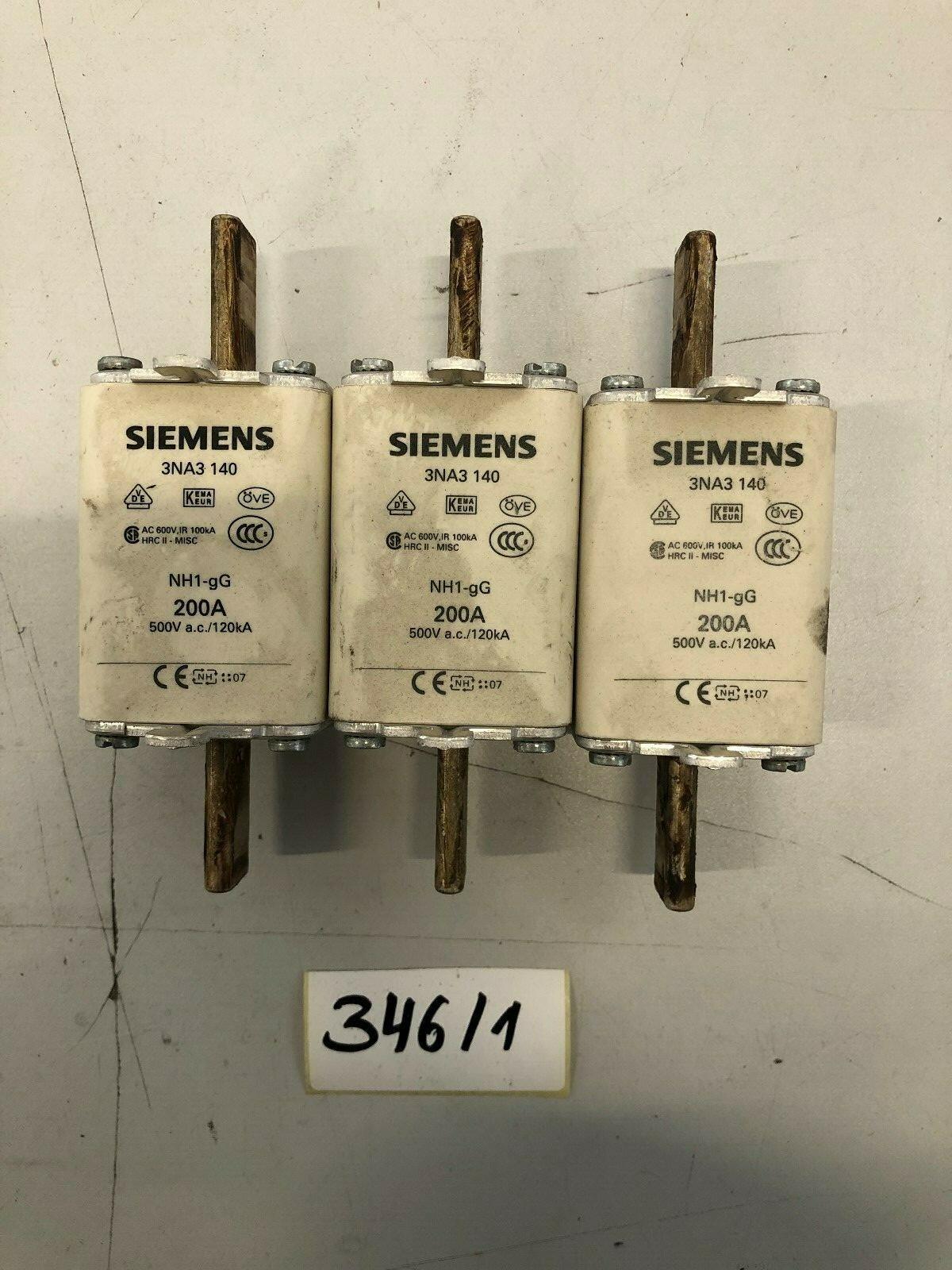 FUSE LINK, LV HRC, 200A, 500VAC, 440VDC