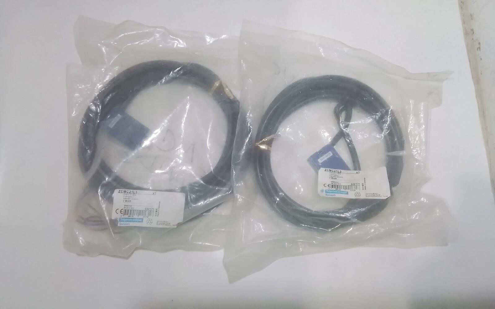 Pre cabled connection, Limit switches XC Standard, ZCMC, 2 Poles, PvR, 3 m