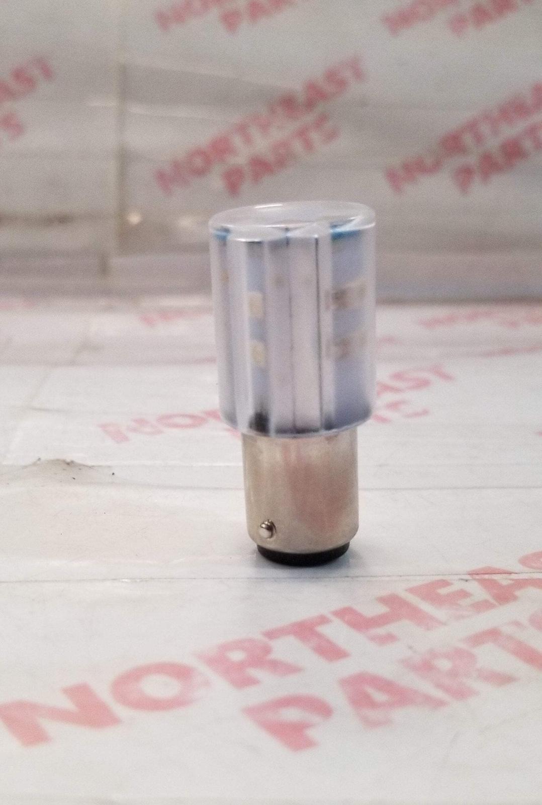 LED BLUE, 115V AC/DC, BA15D BASE