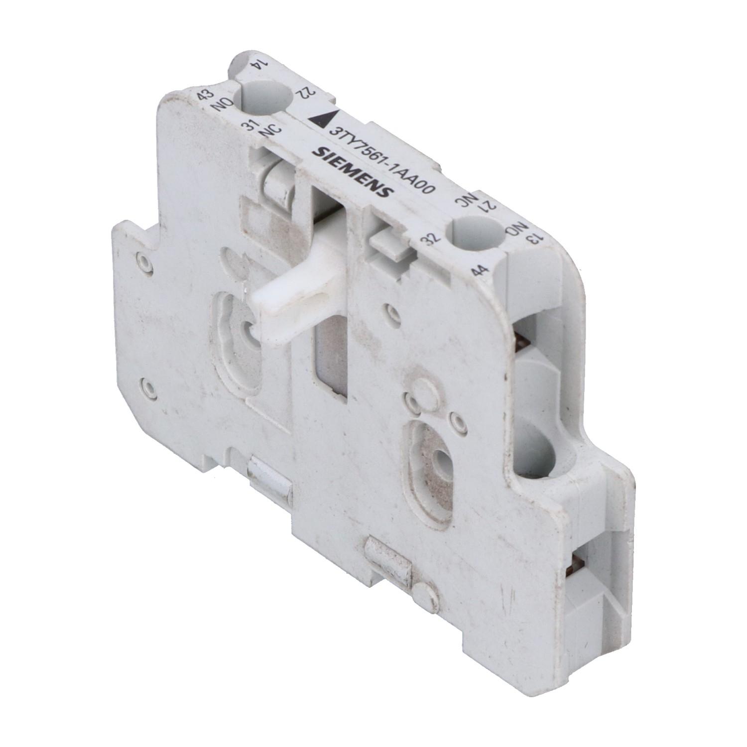 AUX CONTACTOR BLK RT/LFT 1NO/1NC SZ 2-14