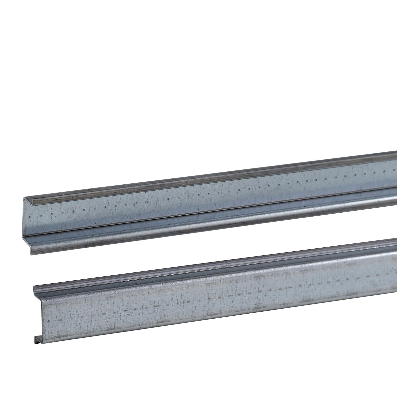 One symmetric mounting rail 35x7.5 L300mm type B - Wall mounting - Supply: 20