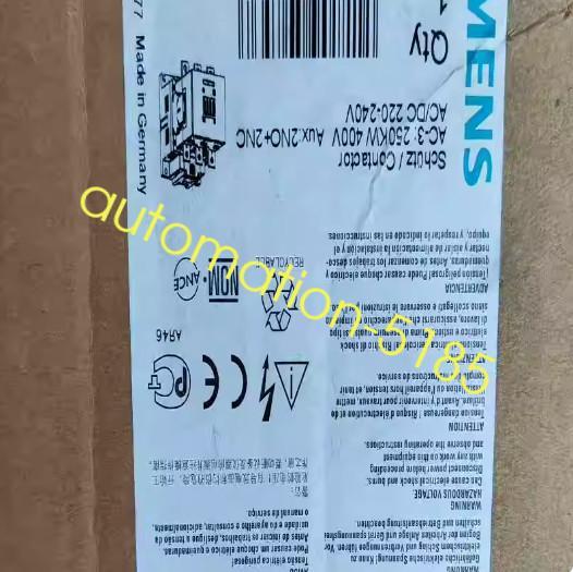 CONTACTOR S12 500A 42-48VUC 3P BAR