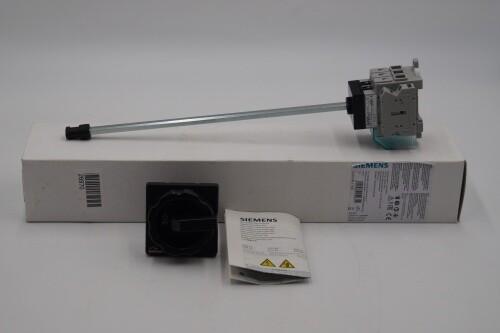 Main switch 3-pole Rated