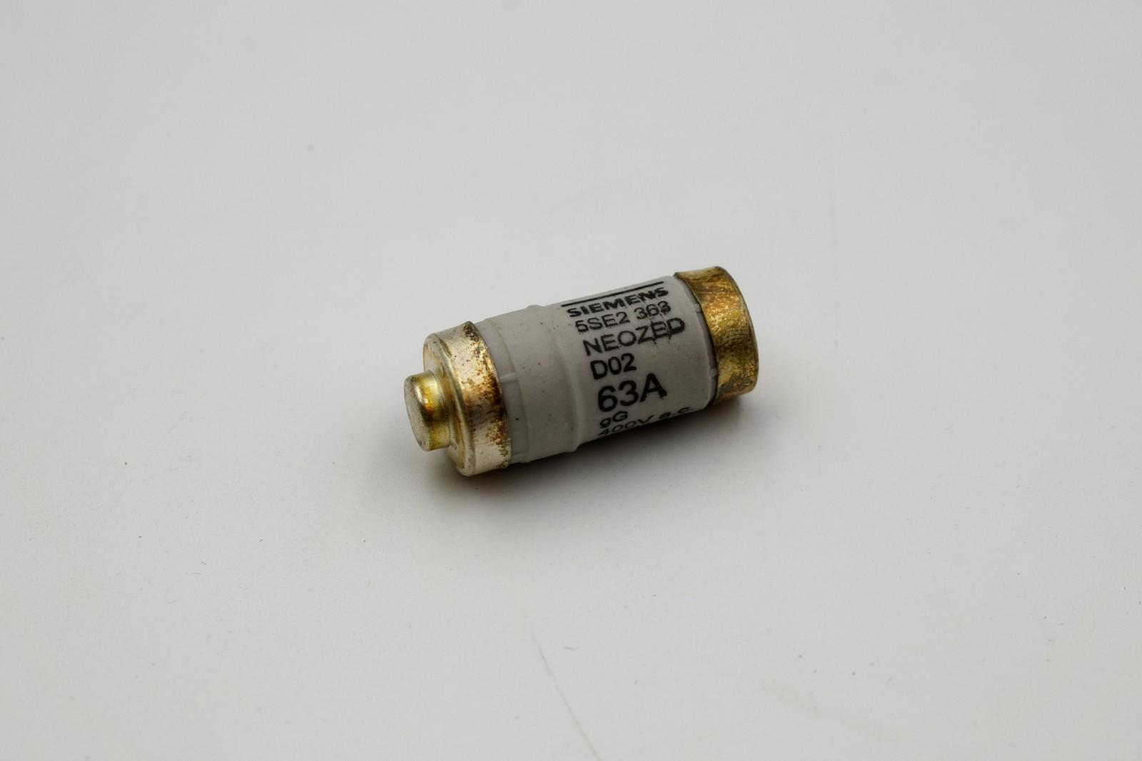 NEOZED FUSE LINK, 63A, 400VAC