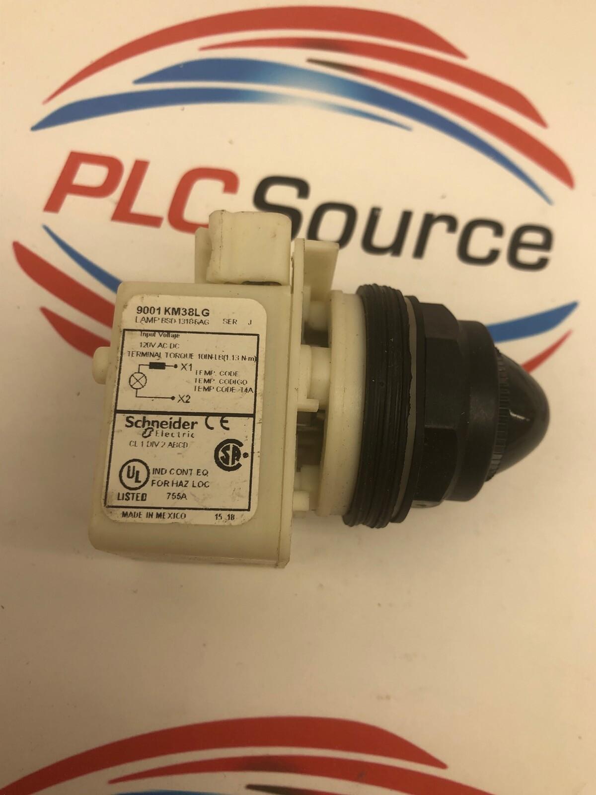 Light module, Harmony 9001K, Harmony 9001SK, light block, 30mm, LED green, 120V