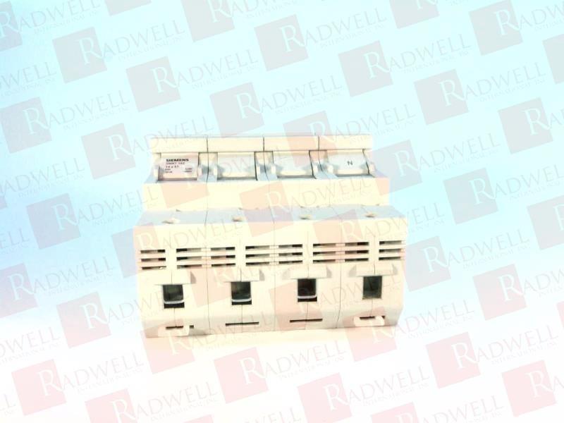 FUSE HOLDER, 3+N, 50A, 14X51MM FUSE, LED