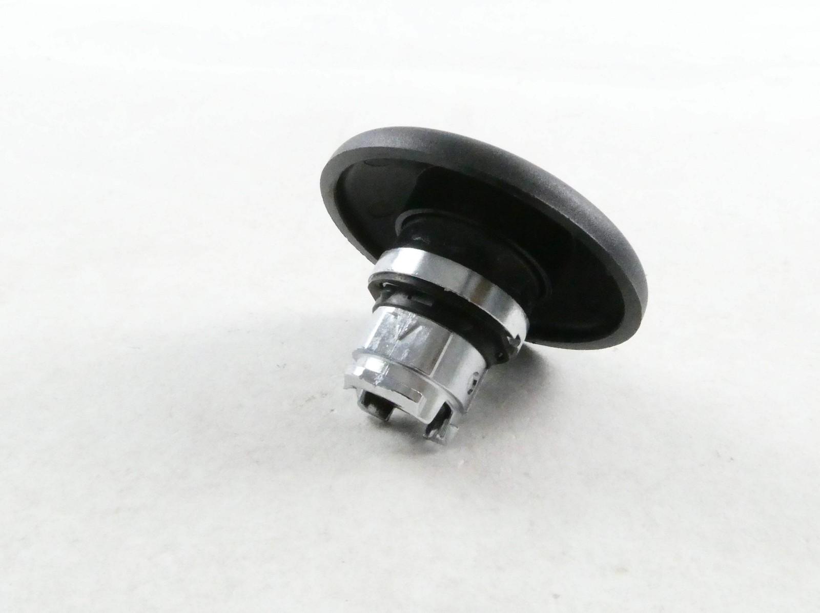 Head for non illuminated pushbutton, Harmony XB4, mushroom 60mm, metal, black, 22mm, spring return, hemispherical