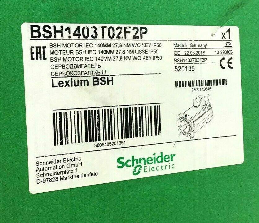 AC servo motor BSH, Lexium 32, 27.8N.m, 3000rpm, untapped shaft, with brake, IP50