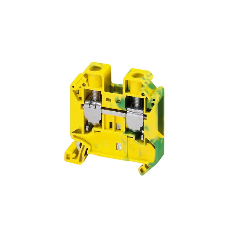 SCREW TERMINAL, PROTECTIVE EARTH, 2 POINTS, 16MMÂ², GREEN-YELLOW