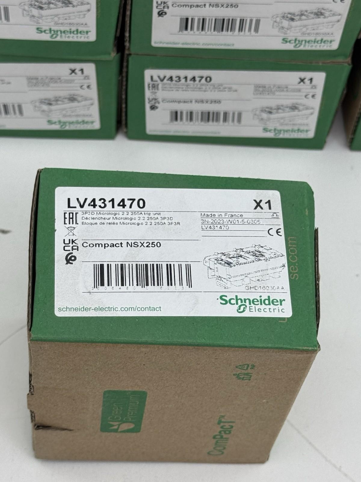 trip unit MicroLogic 2.2 for ComPact NSX 250 circuit breakers, electronic, rating 250A, 3 poles 3d