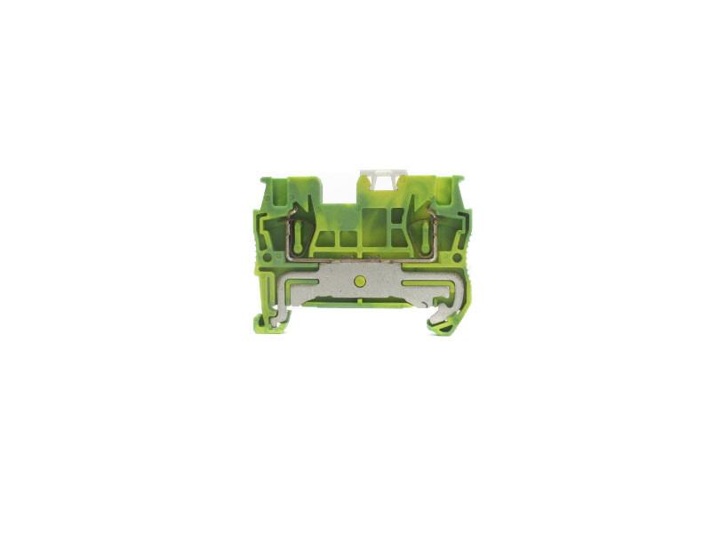 TERM BLOCK, SPRNG LOAD, GROUND, 1.5, GNYE