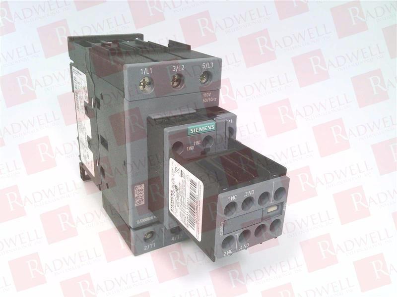 CONTACTOR S2 50A 110VAC SCREW 2NO/2NC