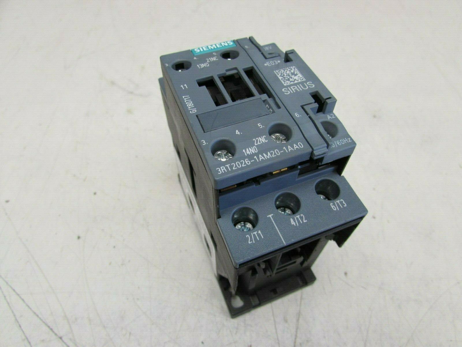 CONTACTOR.AC3:11KW 1NO+1NC 208V 50/60HZ