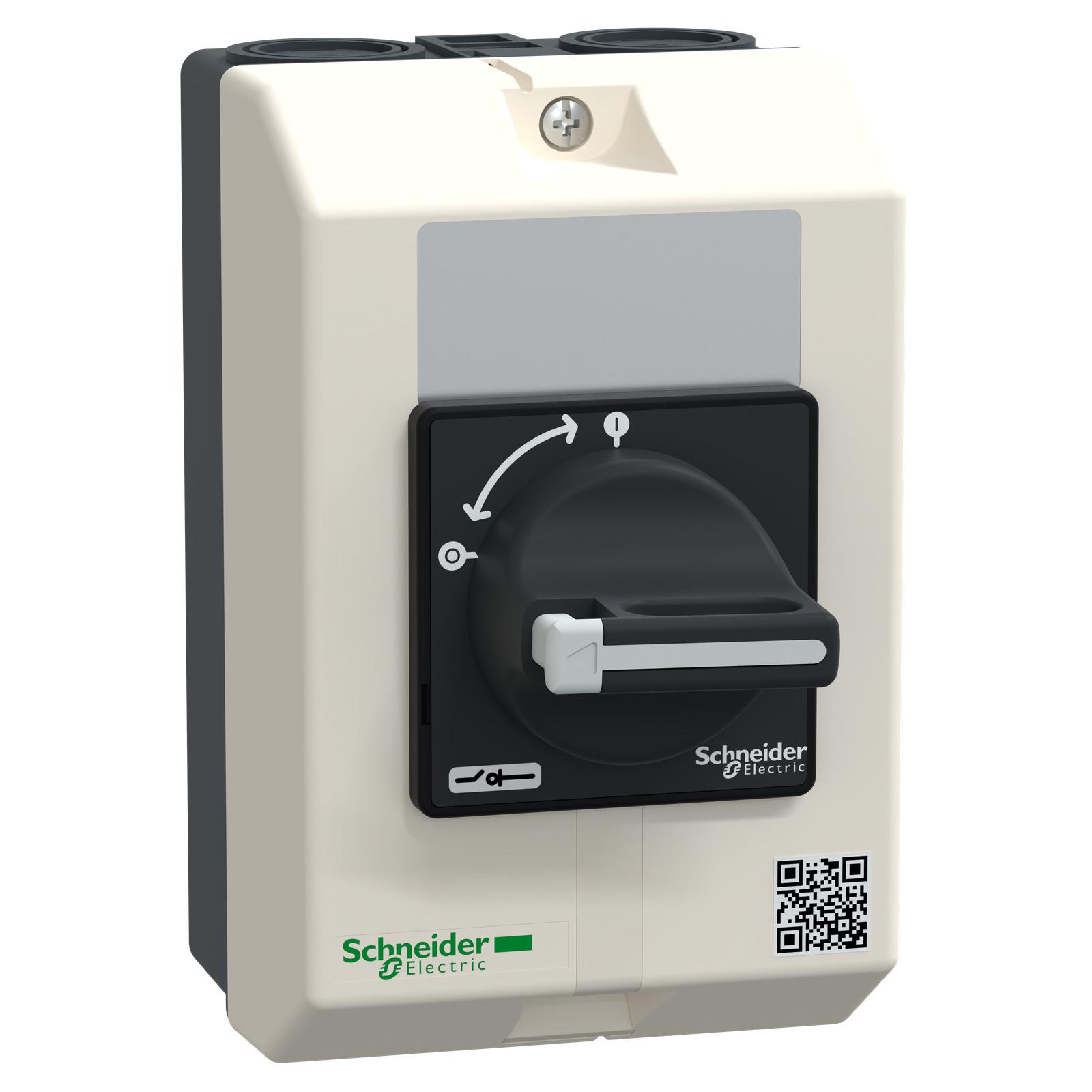 Enclosed switch disconnector,TeSys Control,for ON/OFF,25A,IP65