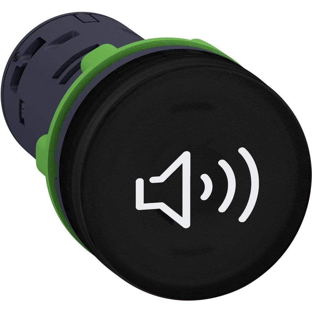 Annunciator, Harmony XB5, Complete buzzer, plastic, 22mm, continuous or intermittent tone, 24V AC DC