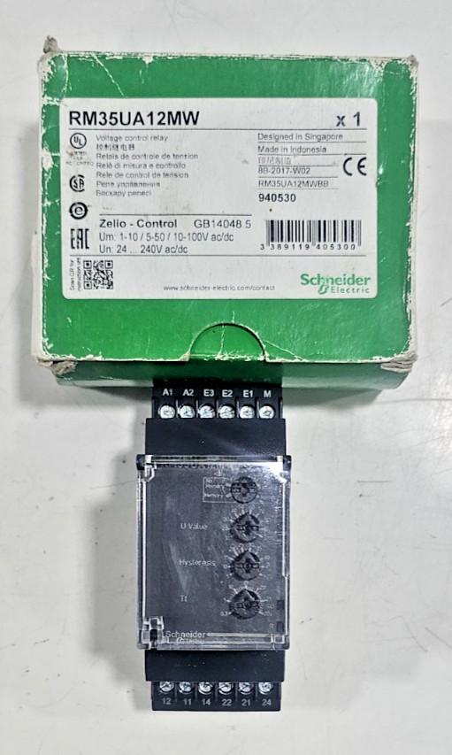 voltage control relay, Harmony Control Relays, 5A, 2CO, range 1..100V, 24..240V AC DC
