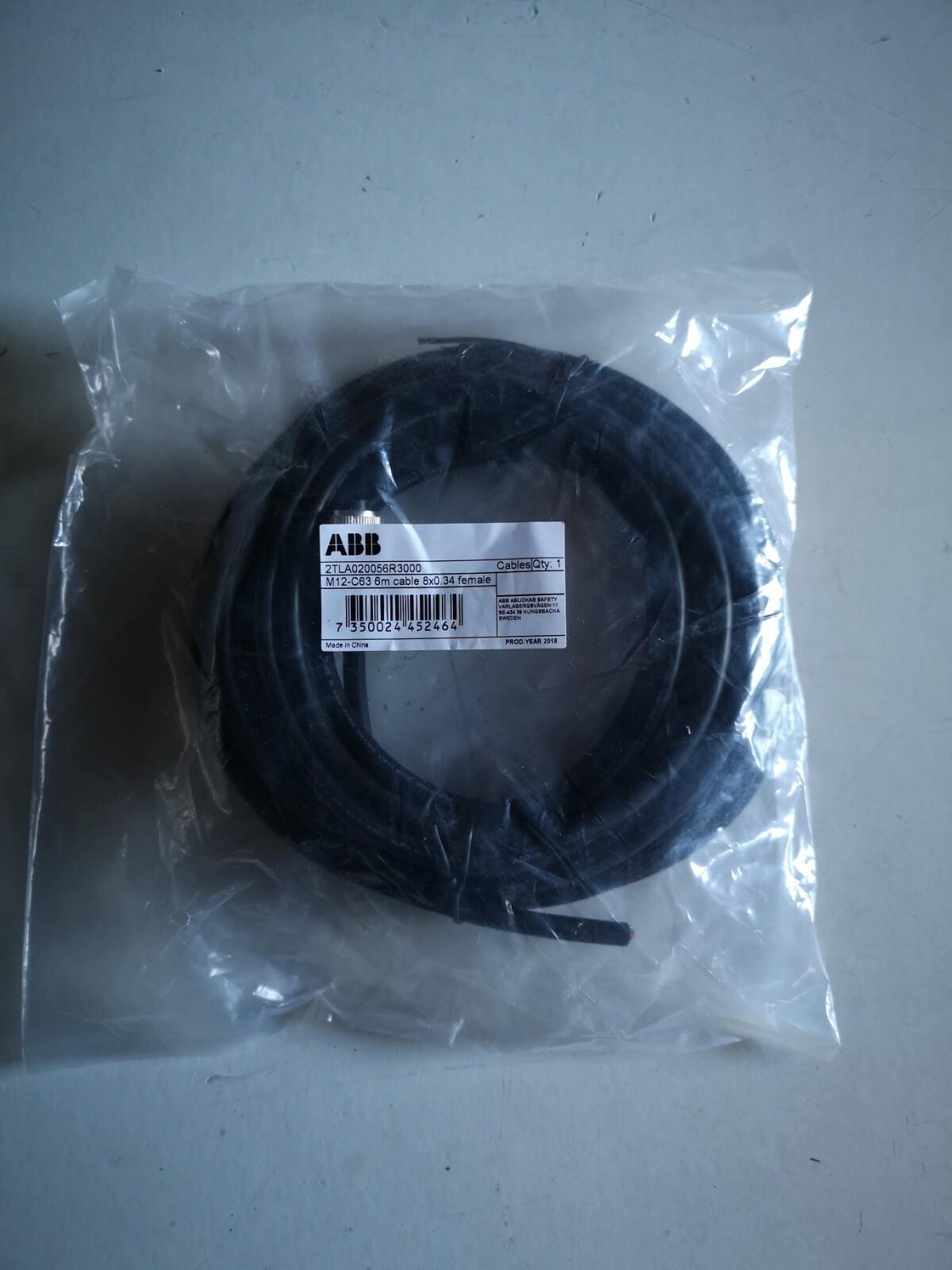 M12-C63 6M CABLE 8X22AWG M12
