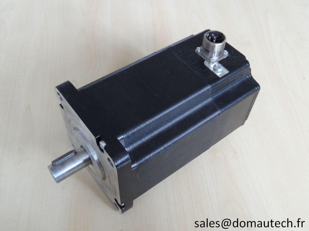 3-phase stepper motor - 13.5Nm - shaft Ã˜19mm - L=180mm - w/o brake - connector