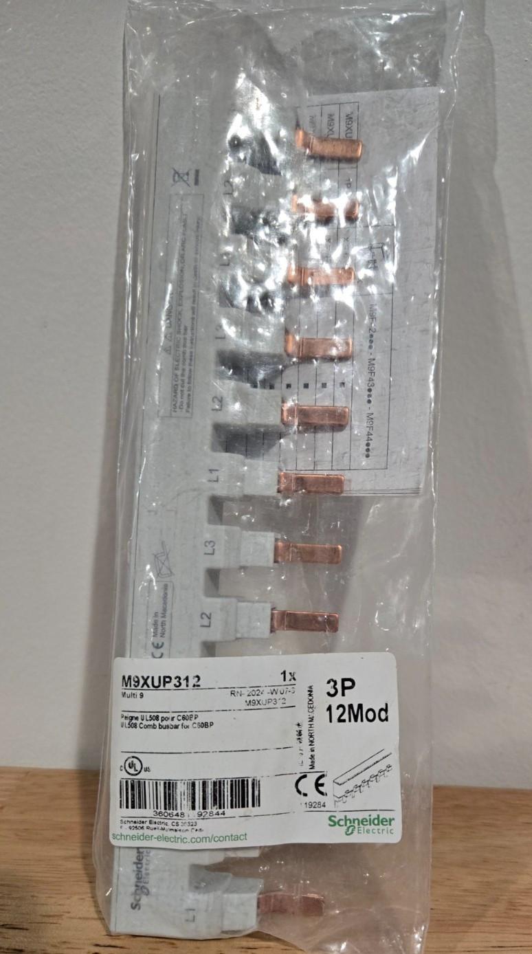 Multi9 - comb busbar - 3L - 18 mm pitch - 12 modules - 115A