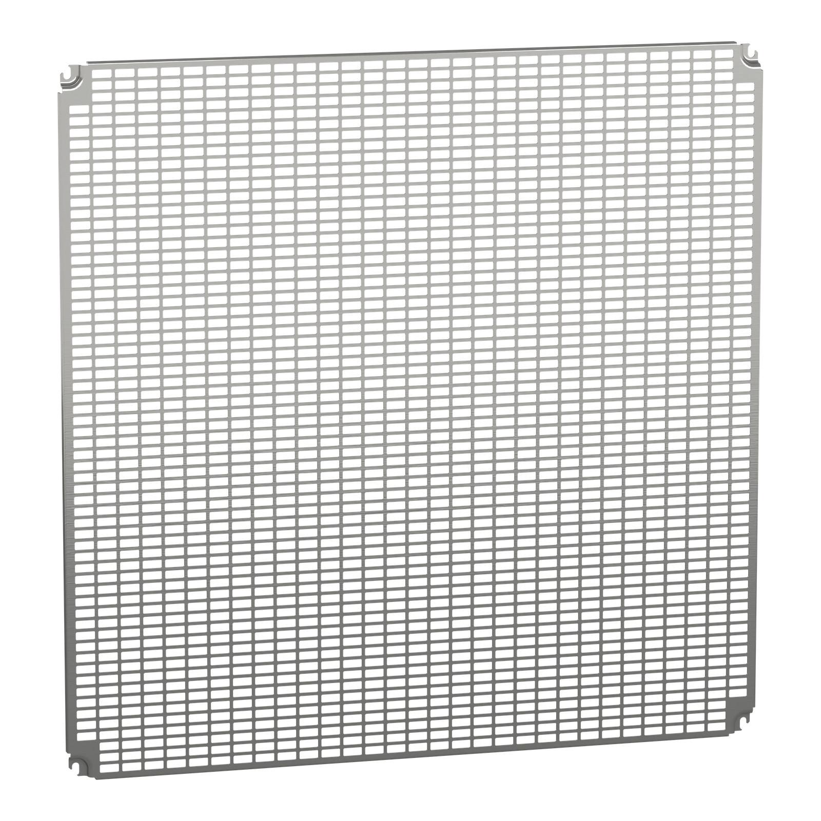 Monobloc perforated plates, H1000xW1000mm with universal perforations 11x26mm