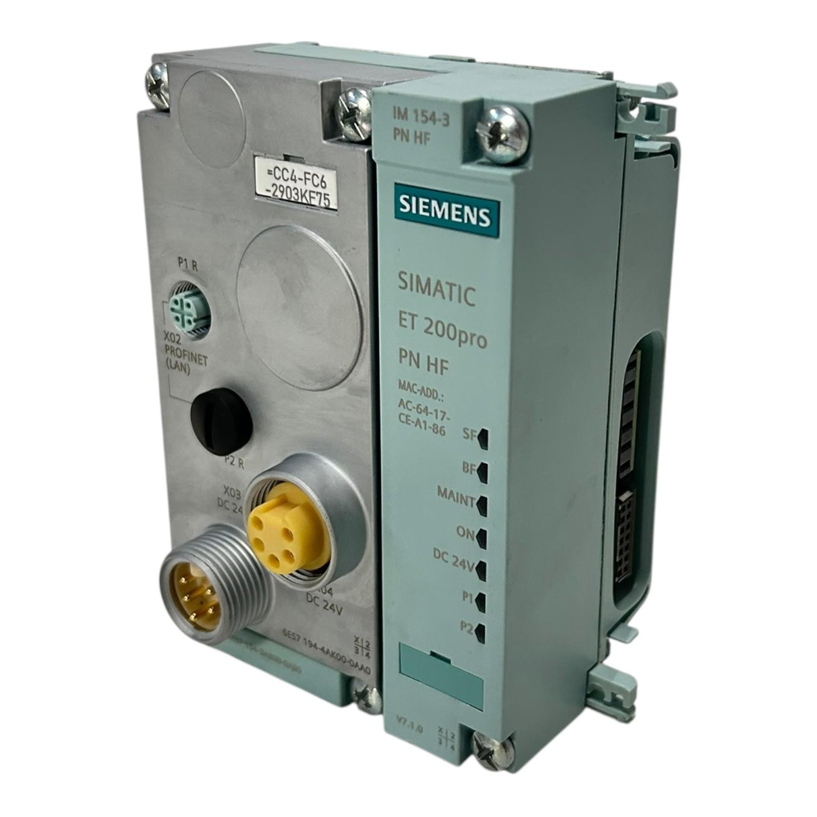 ET200PRO. IM 154-3 PN HF