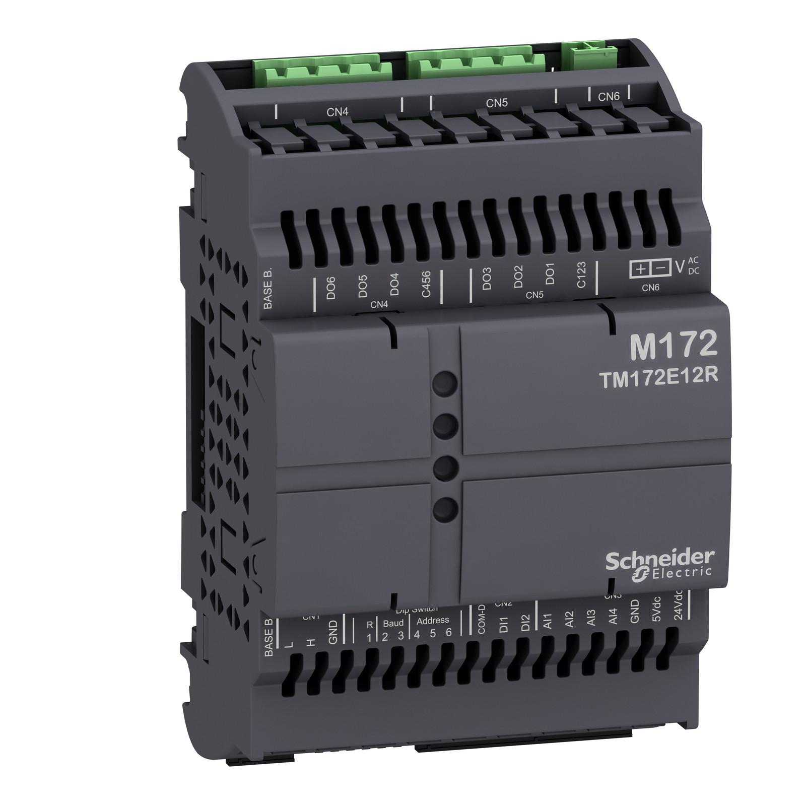 Modicon M172 Optimized and Performance expansion 12 I/Os