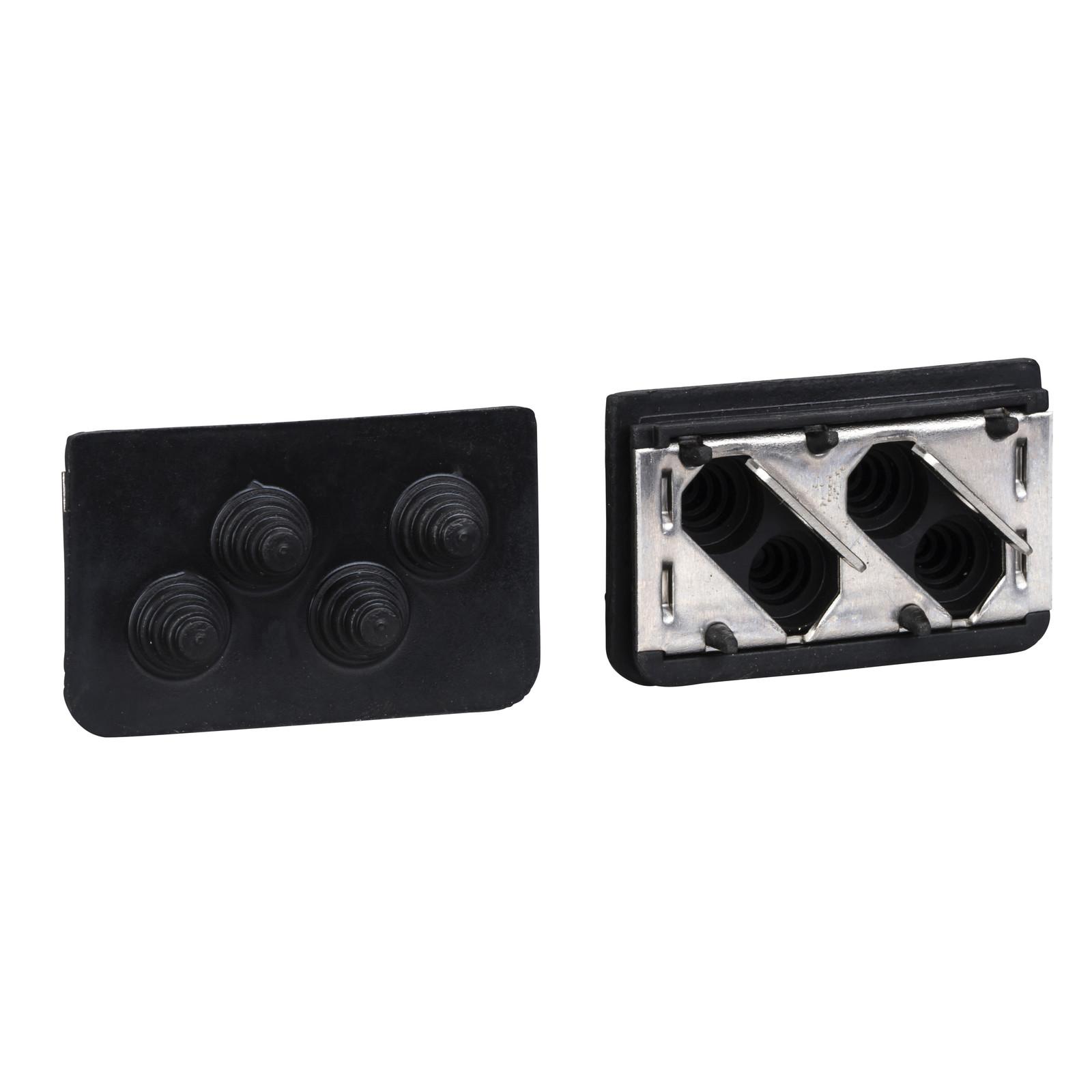 4 protective cable sleeves - Ø 3..9 mm - set of 10 - for integrated drives