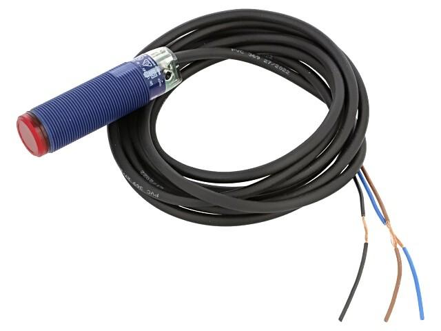 Photoelectric sensors XU, XUB, multi, Sn 0...20 m, 12...24 VDC, cable 2 m
