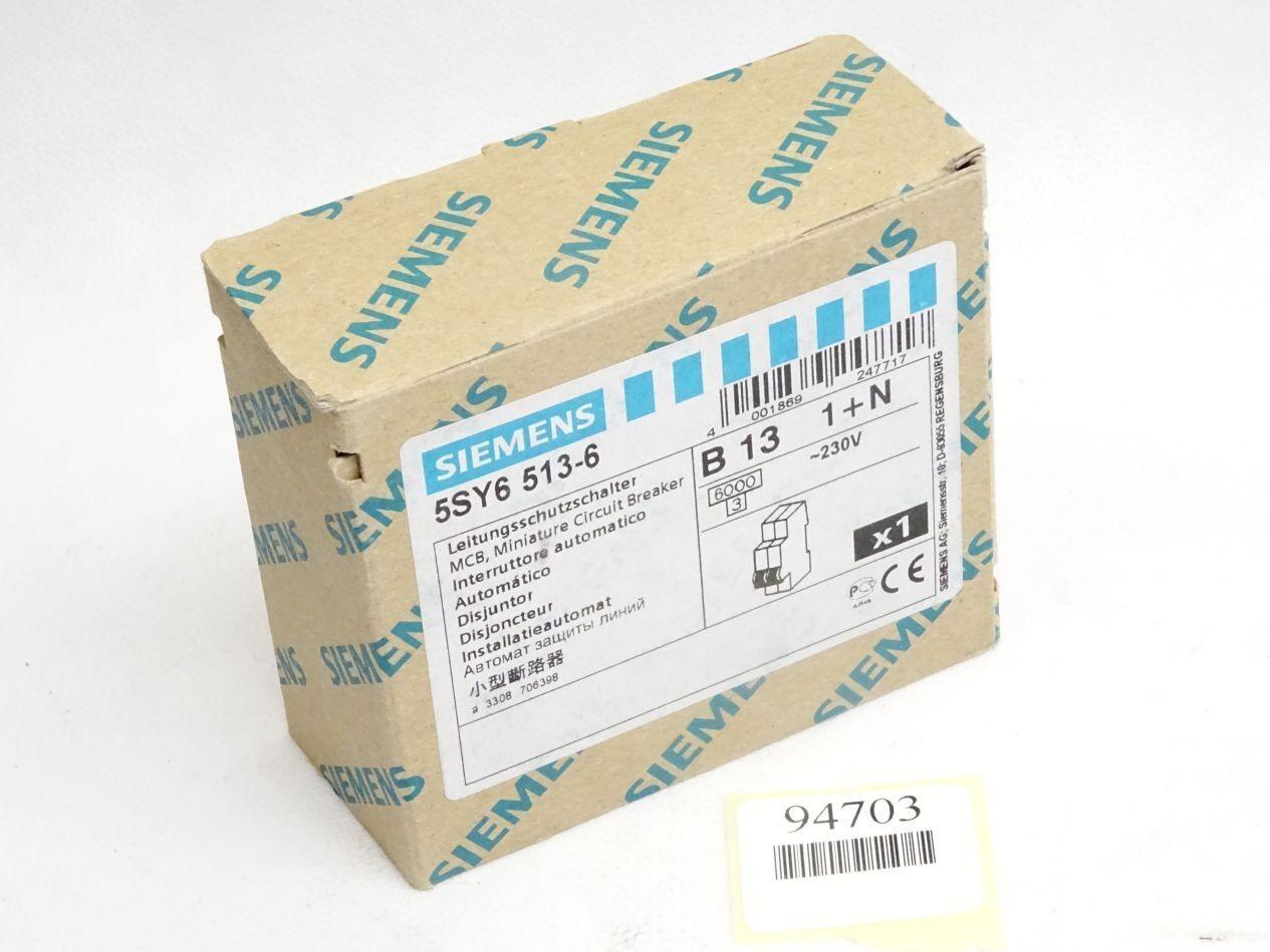 SUP PTOR 5SY6 1P+N 240V 13A 7.5K B-TRIP