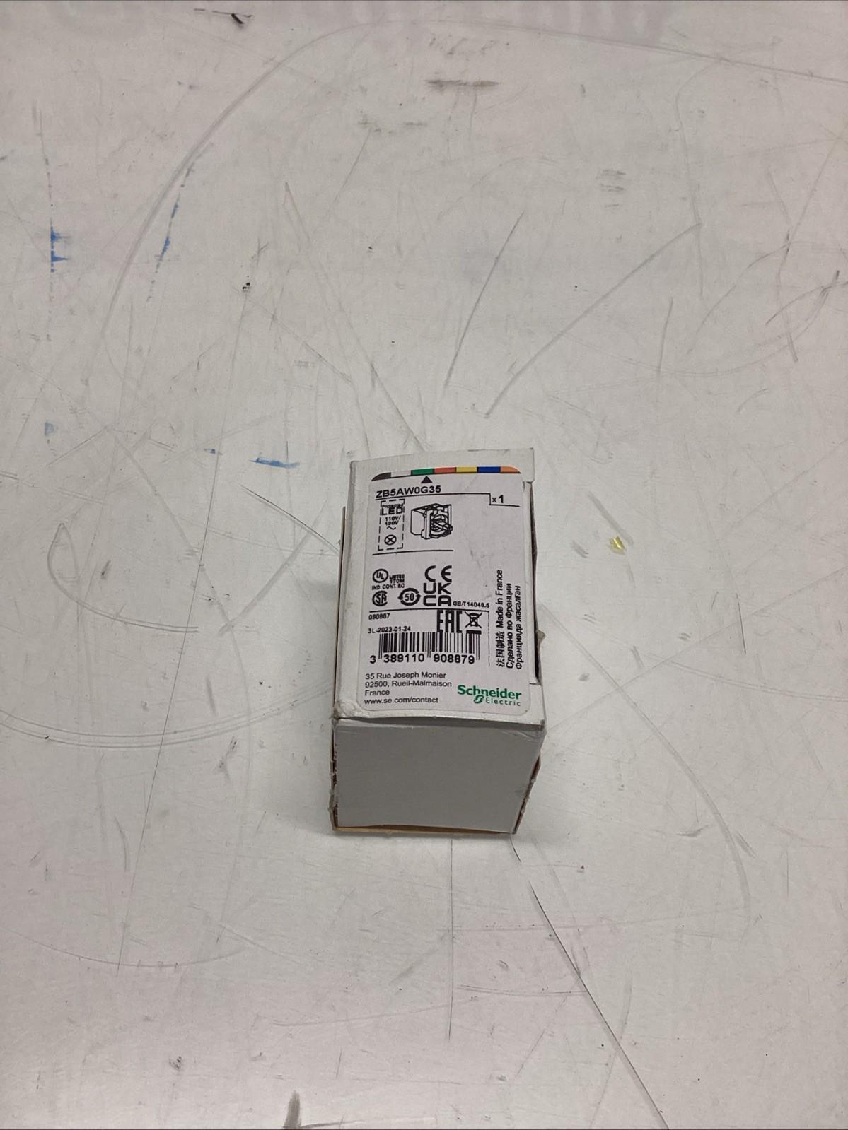 PUSH BUTTON SWITCH ZB5AW0G35 ZB5AZ009 ZBE-101 R-163