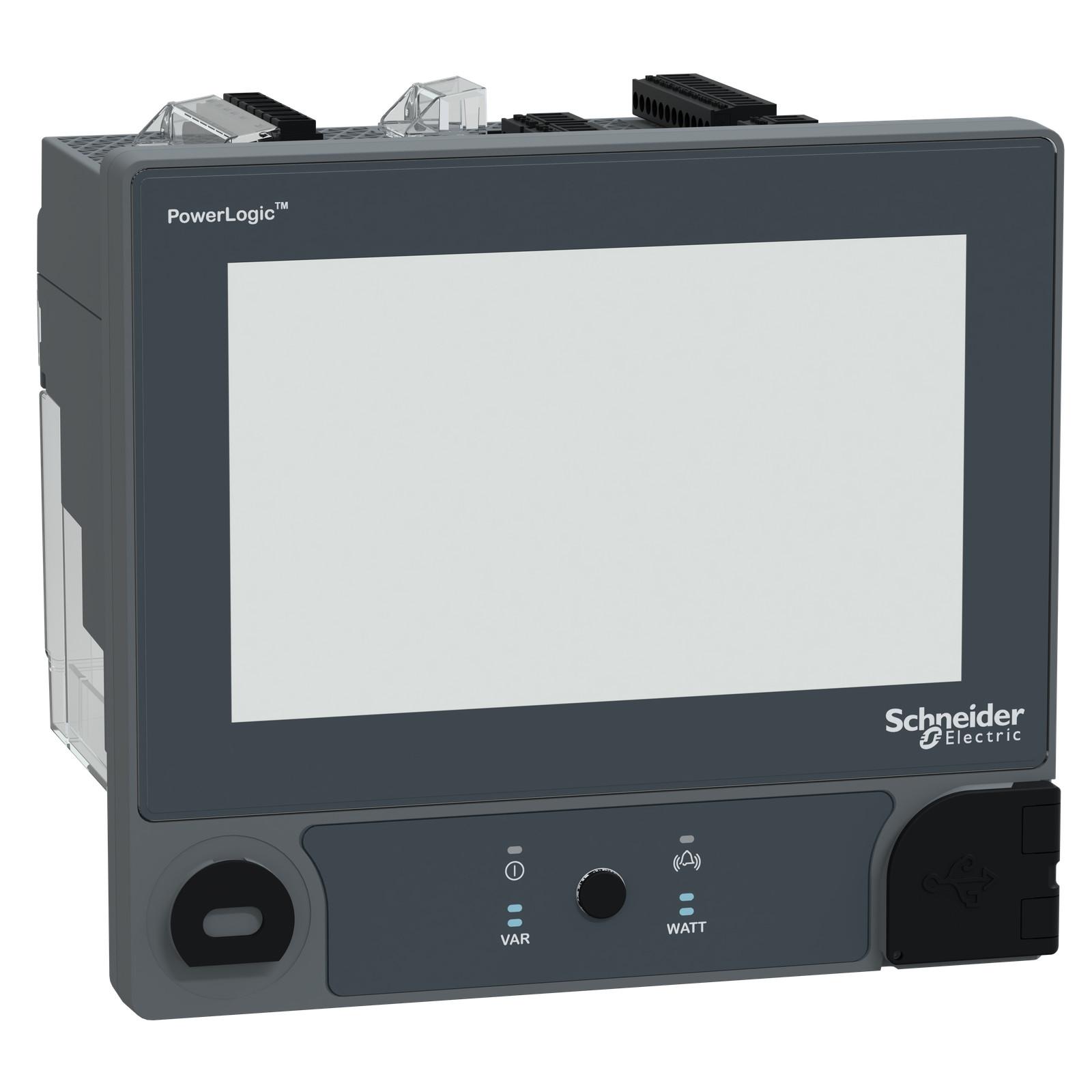 PowerLogic™ ION9000 meter, DIN mount, 192 mm display, B2B adapter, HW kit