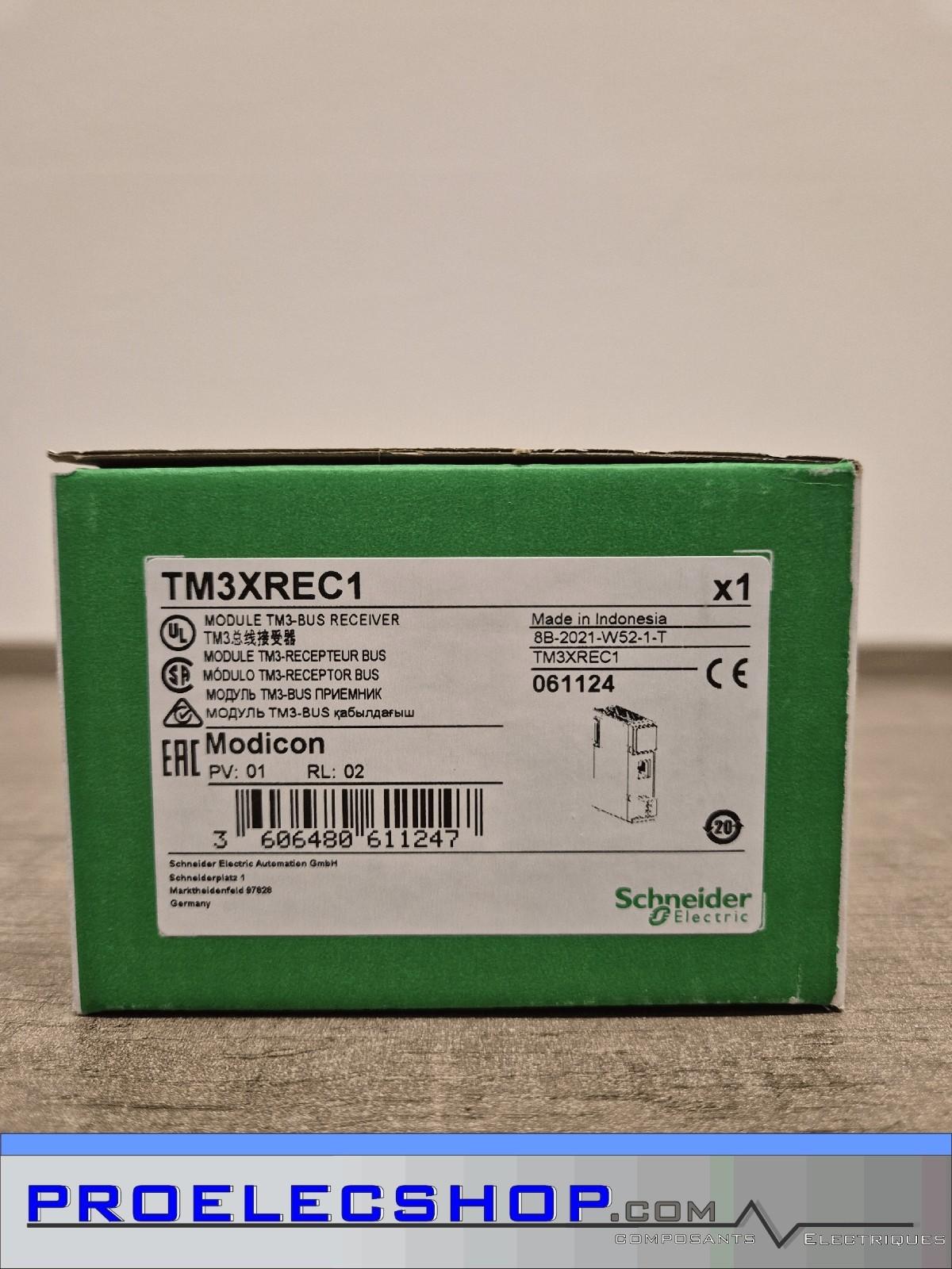 remote receiver module, Modicon TM3